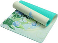 Suede Non Slip Mat with Lotus Pattern