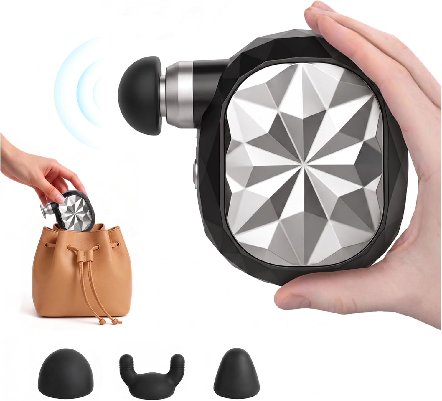 Dual Head Large Area Muscle Relaxation Massager