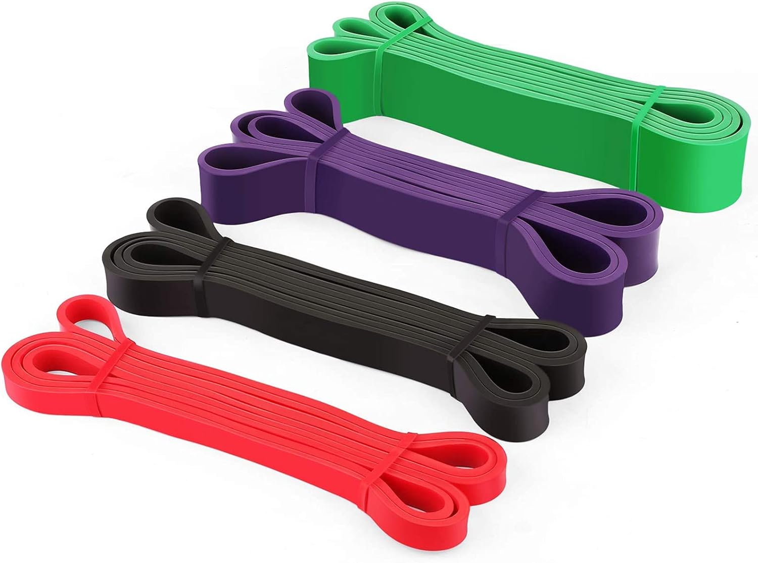 Natural Latex PullUp Assist Band Set