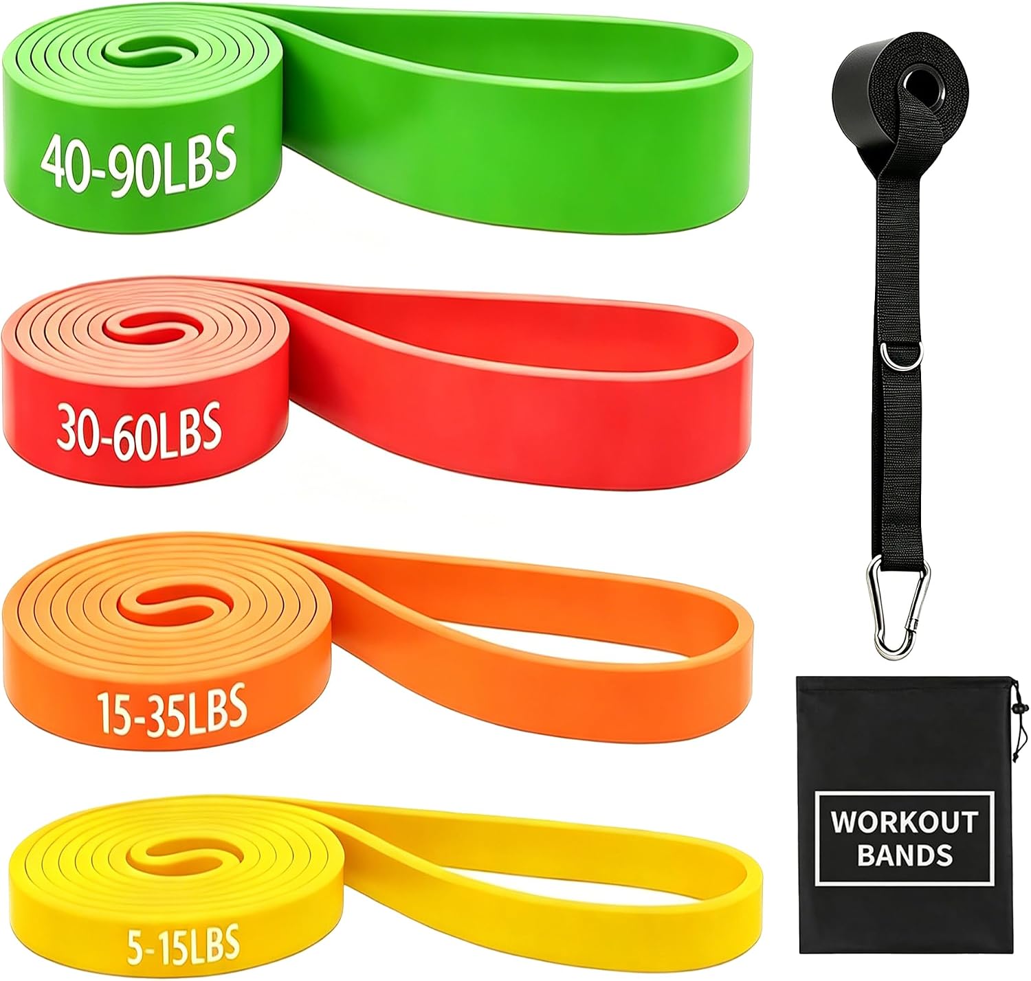 Resistance Band Set with Door Anchor